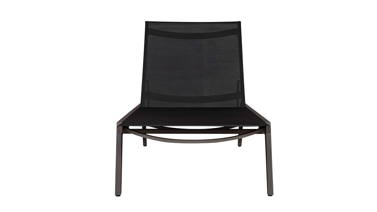 Bea - Outdoor Pool Chaise - Black