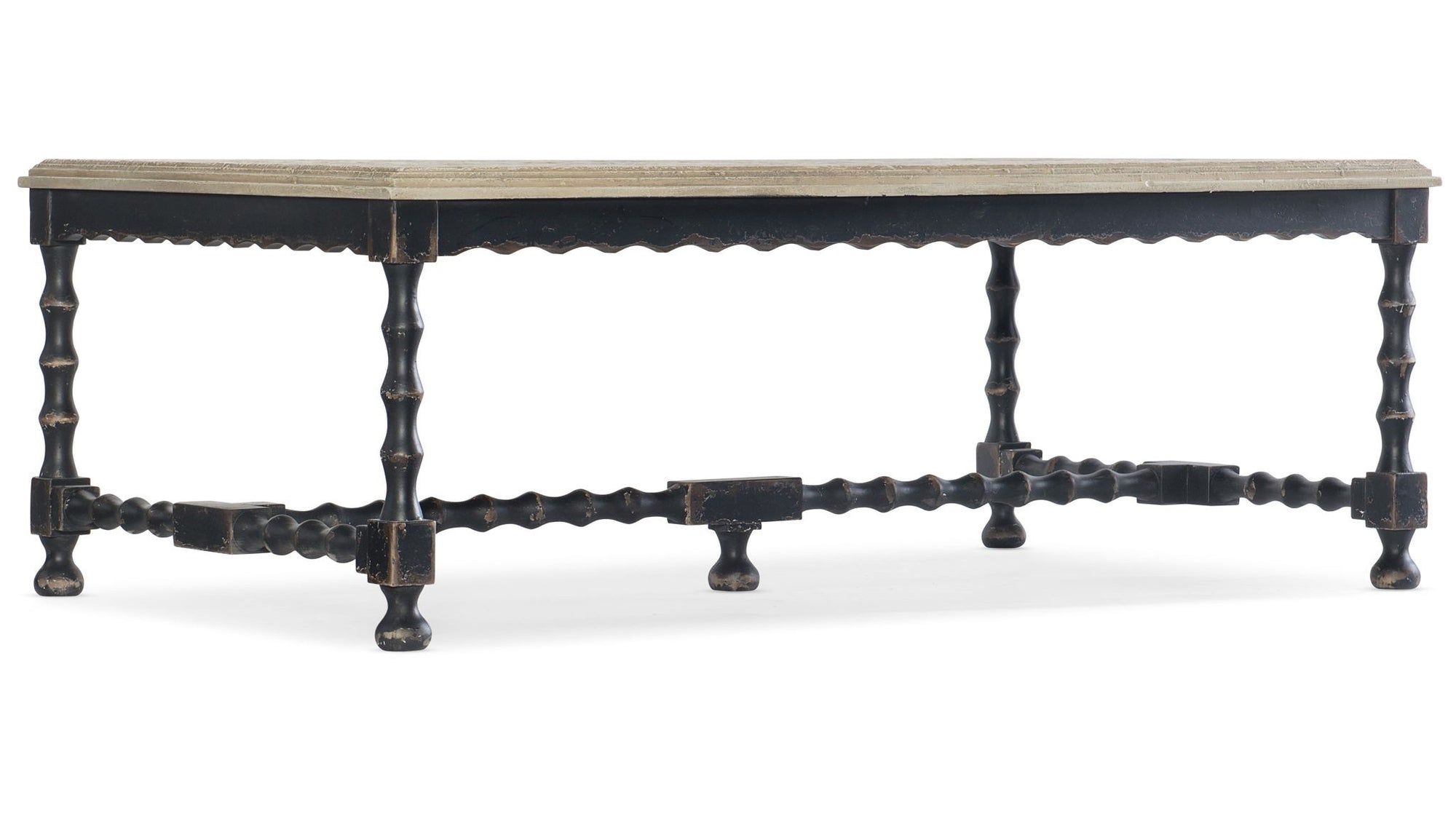 Ciao Bella - Cocktail Table - Light Brown / Black