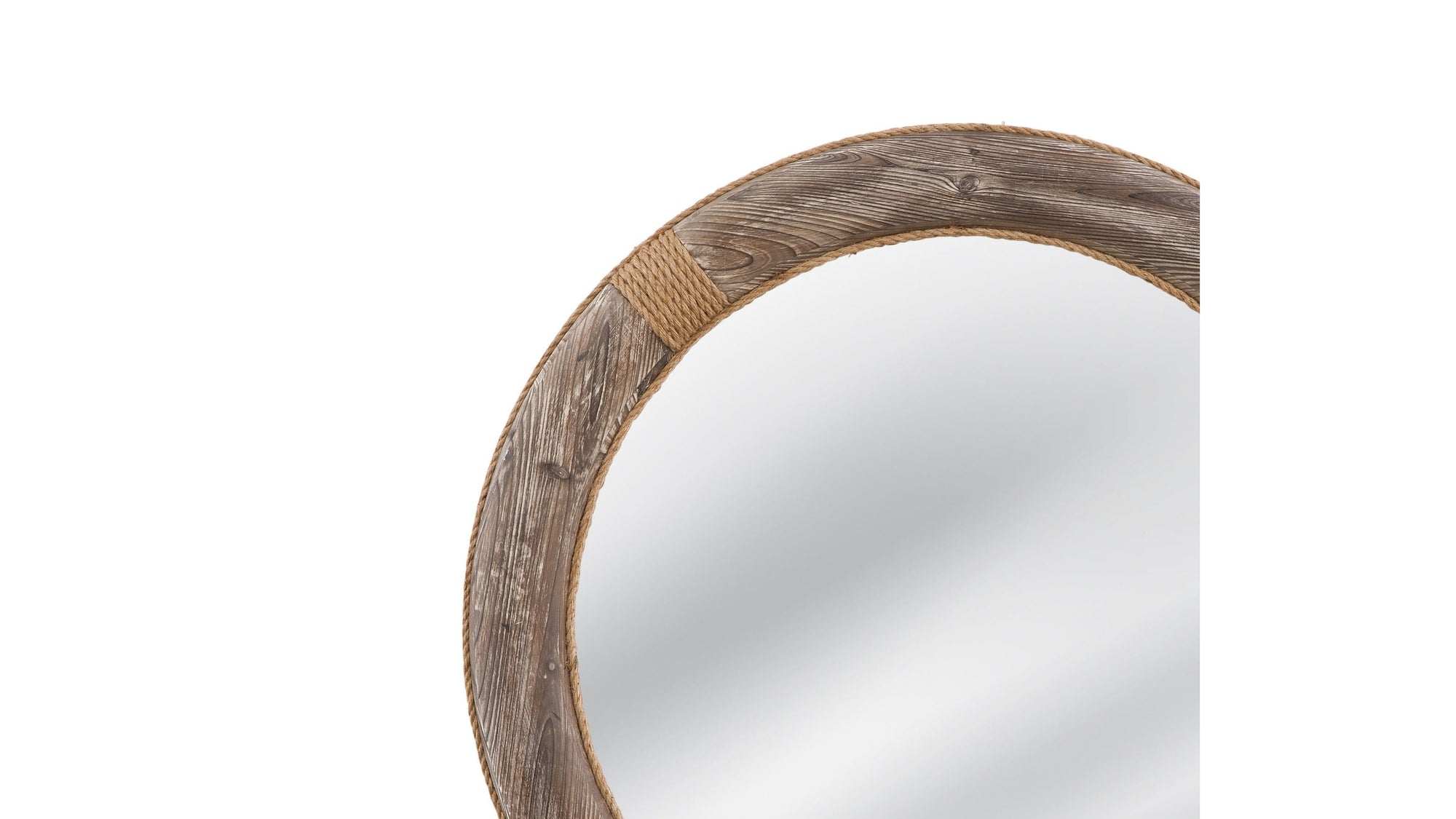 Frederick - Wall Mirror - Dark Brown