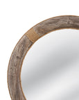 Frederick - Wall Mirror - Dark Brown