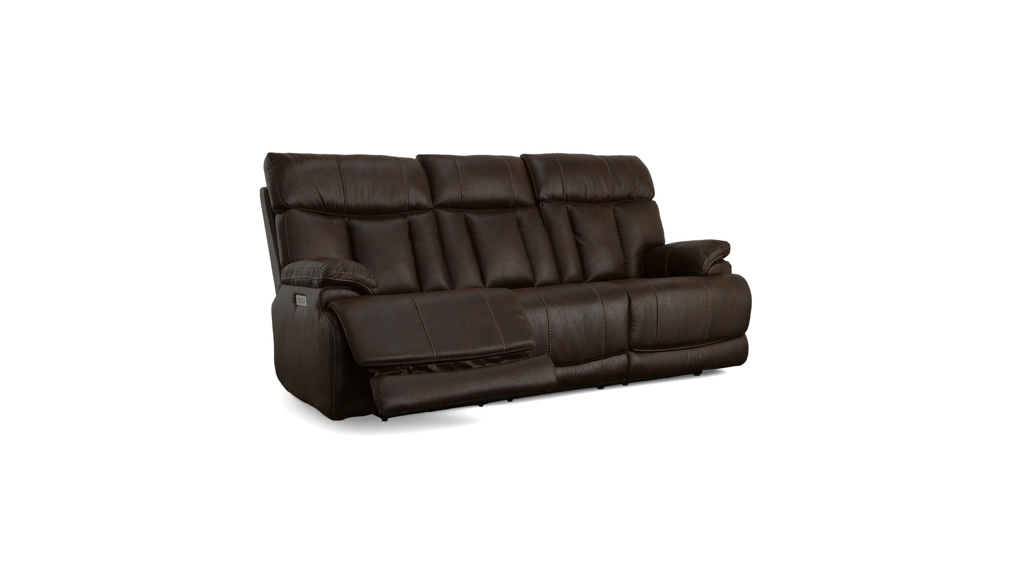 Clive - Power Reclining Sofa With Power Headrests &amp; Lumbar