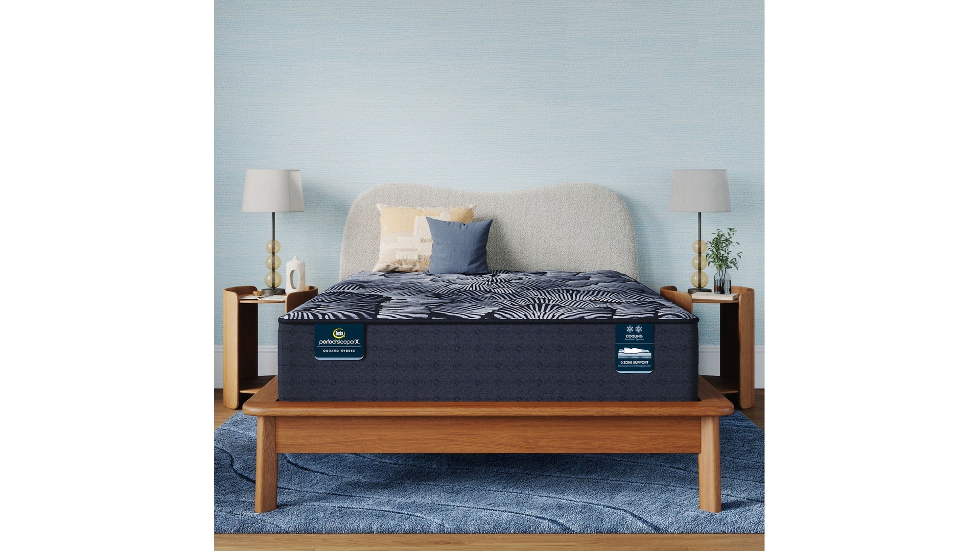 Perfect Sleeper X - 13.75" Knox Hybrid Plush Mattress