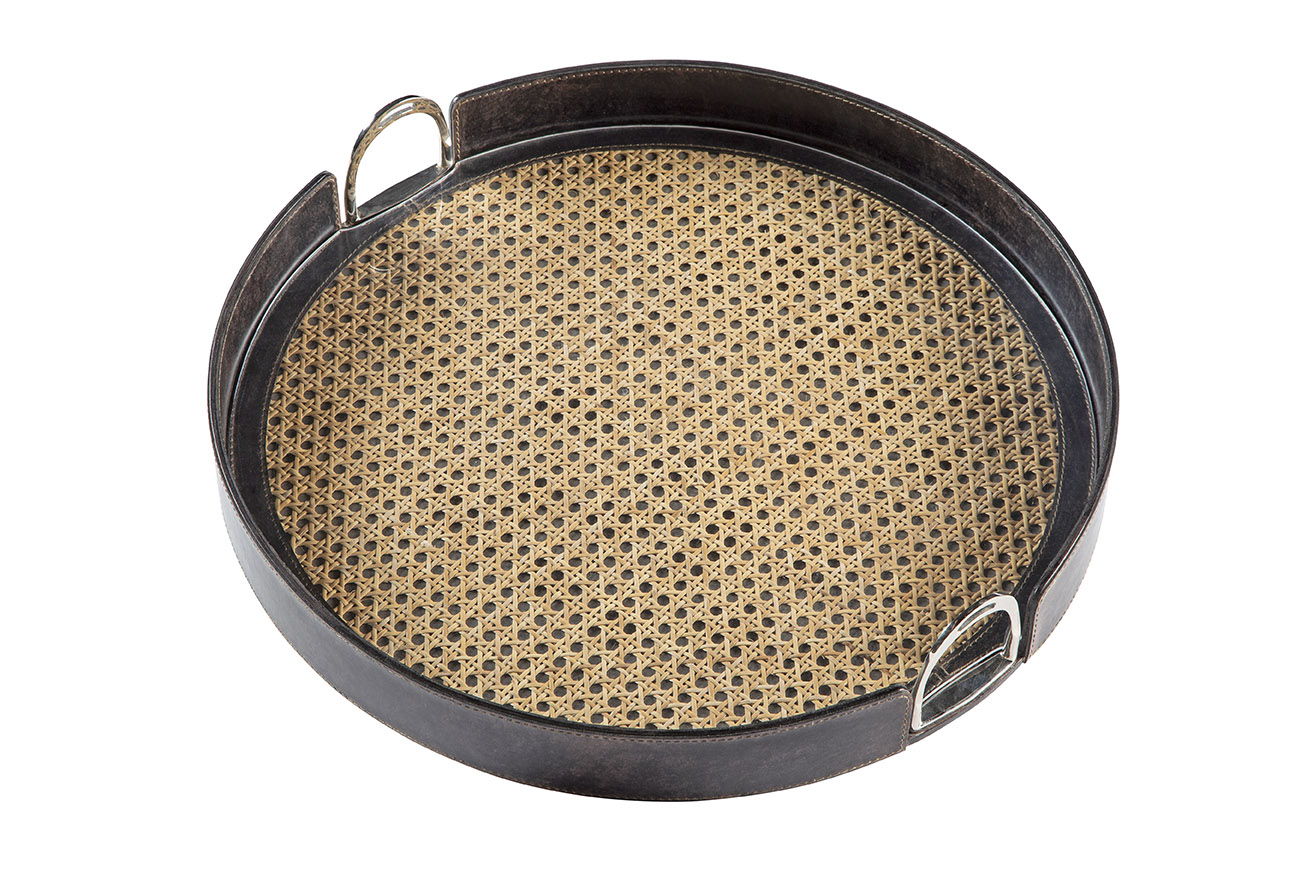 Derby - Tray - Dark Gray / Beige