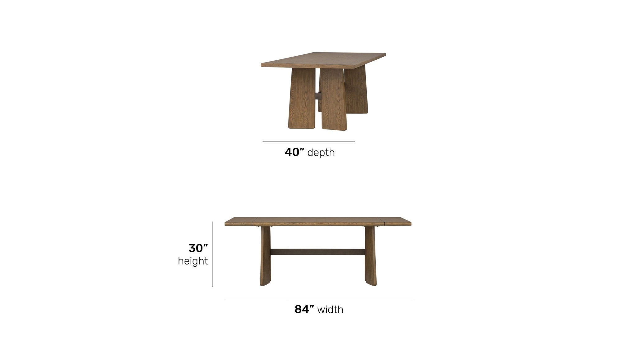 Lyra - Rectangular Dining Table - Light Brown
