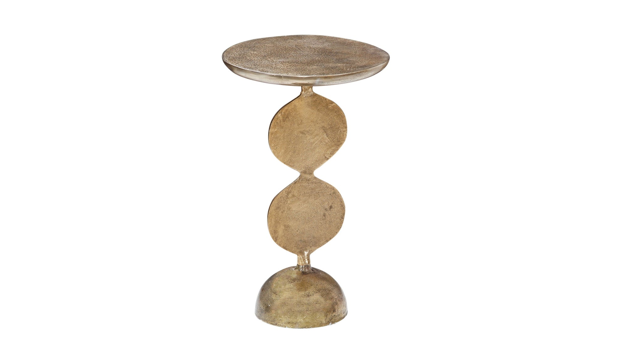 Strickland - Accent Table - Brass