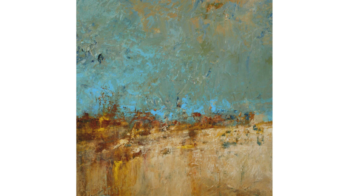 Vista Grande - Framed Desertscape Print - Dark Brown