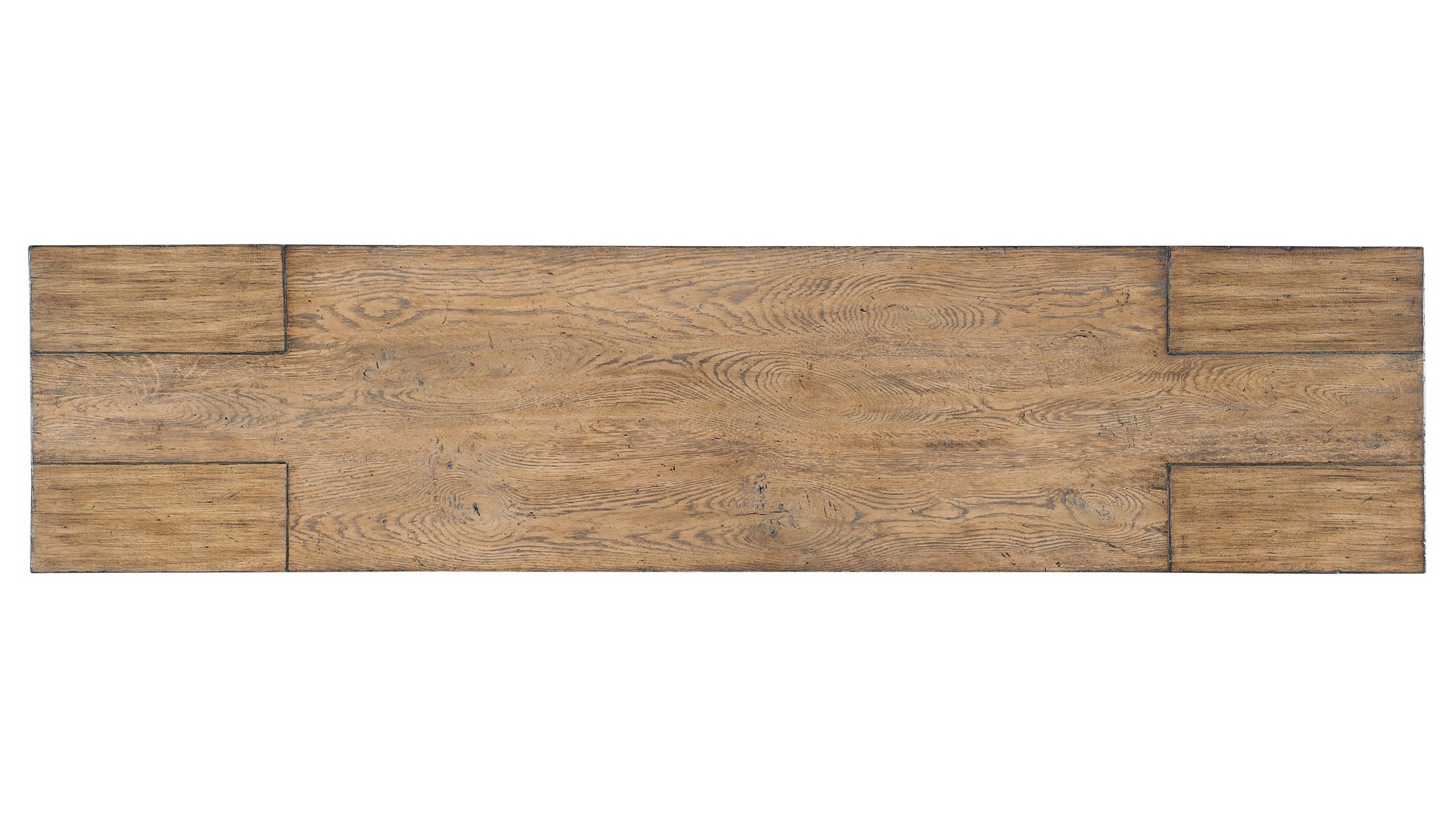 Commerce And Market - Wooden Console - Light Brown