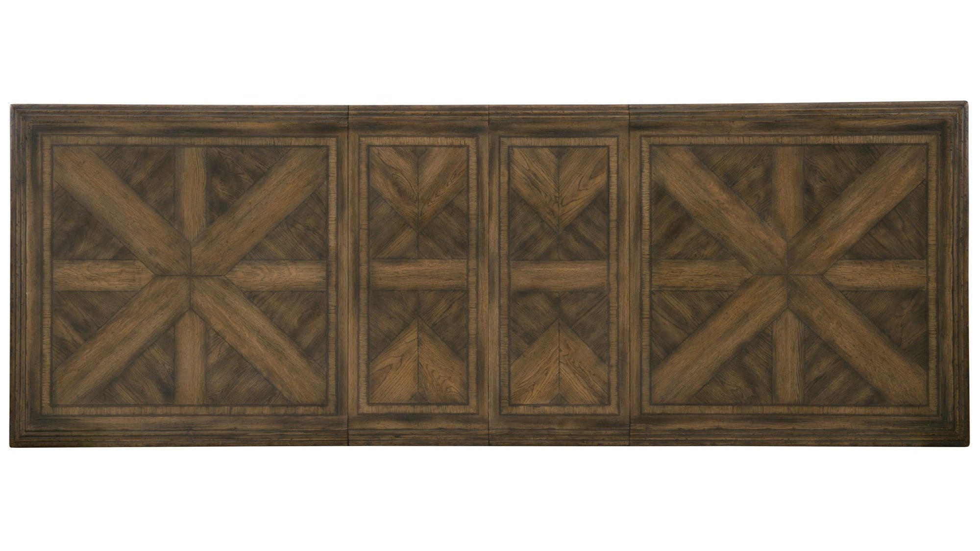Hill Country - Bandera 86" Table With 2-18" Leaves - Dark Brown