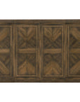 Hill Country - Bandera 86" Table With 2-18" Leaves - Dark Brown