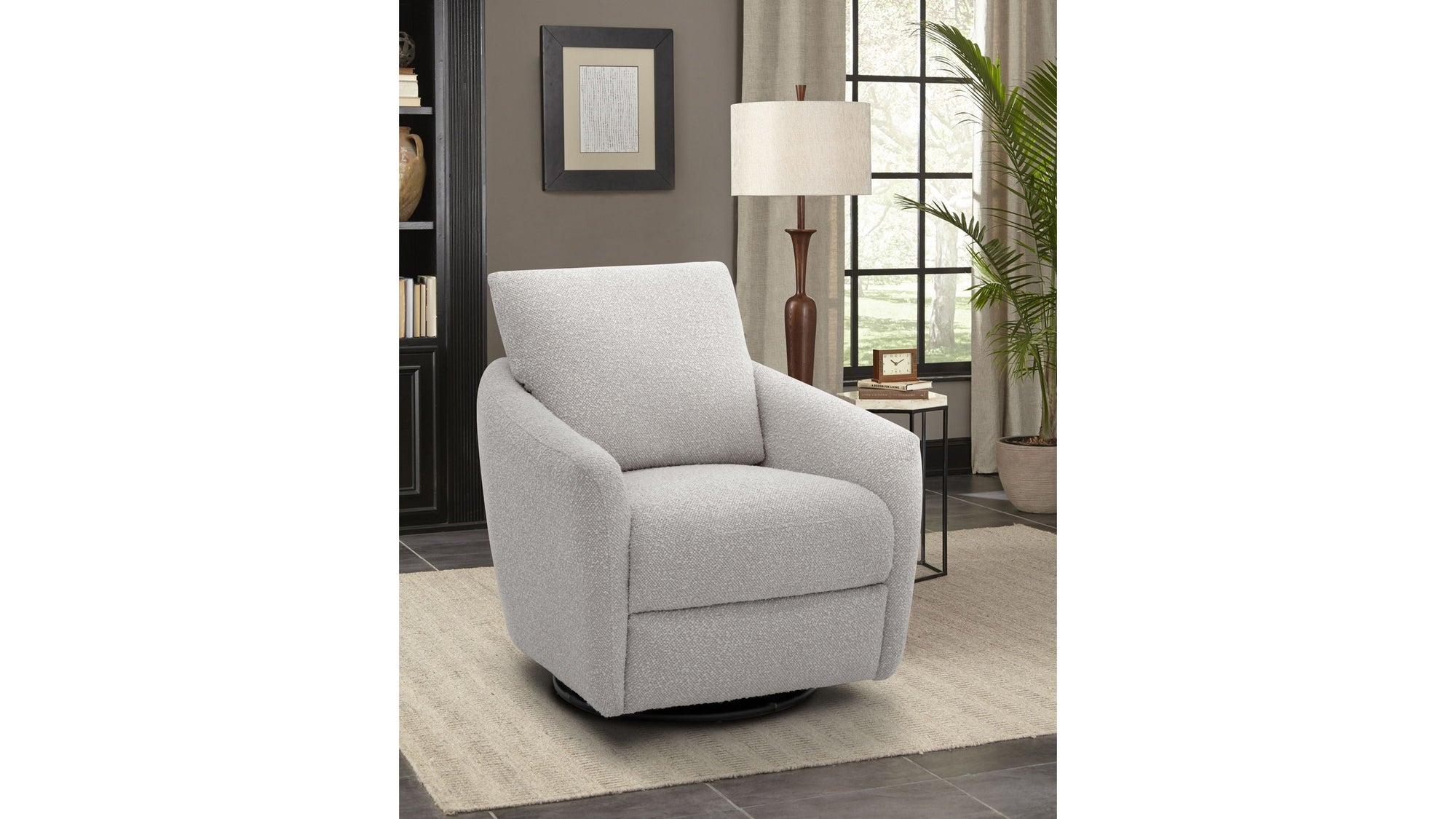 Morrow - 1P Swivel Recliner Footrest Only