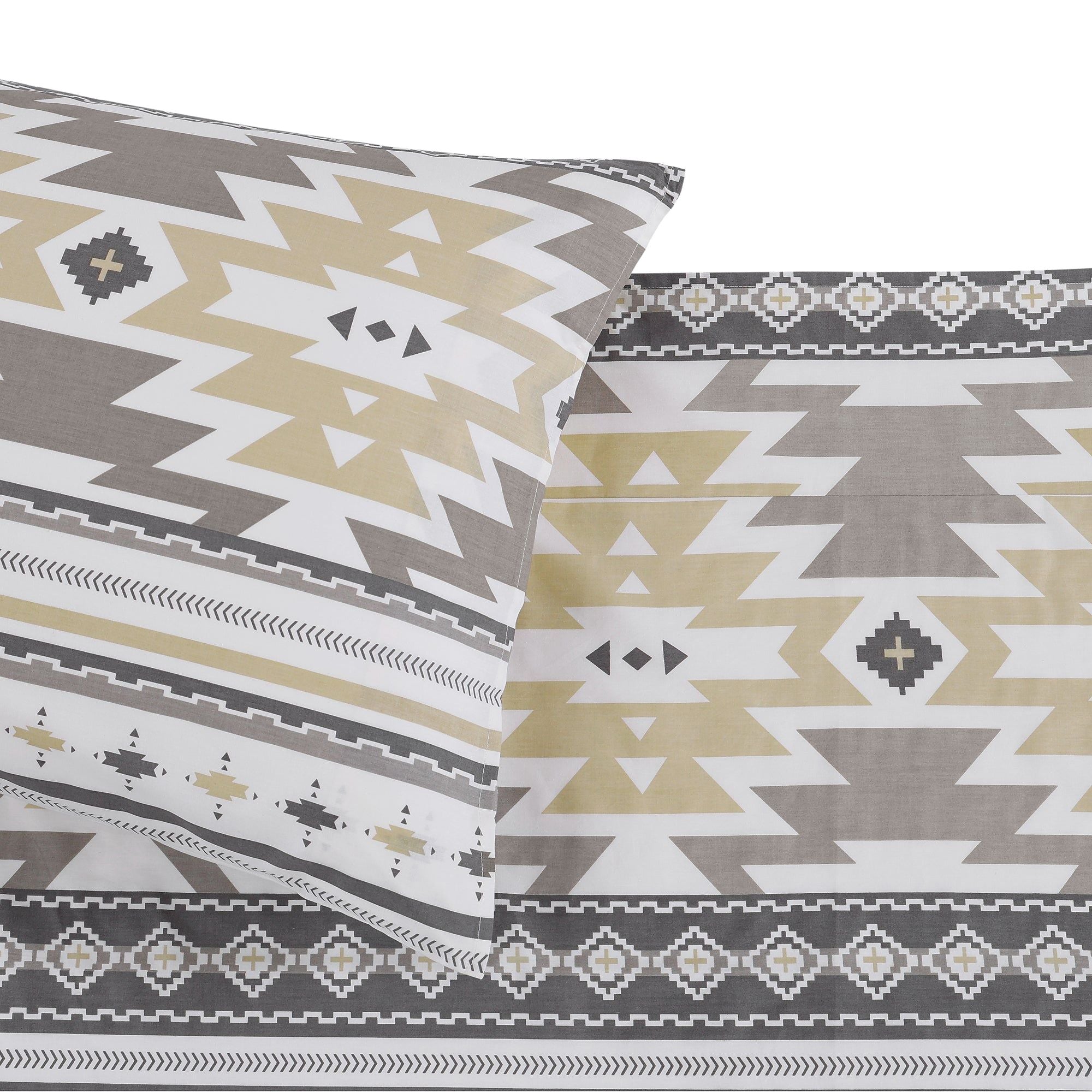 Desert Sage - Full 200TC Cotton Sheet Set (Set of 4) - Multi Color