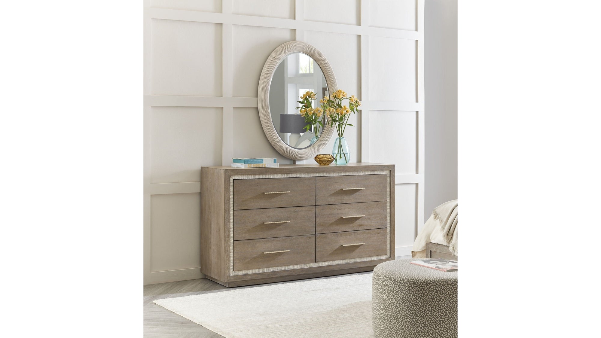 Serenity - Mainstay 6-Drawer Dresser - Gray