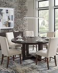 Driftwood - Upholstered Side Chair (Set of 2) - Beige / Worn Saddle