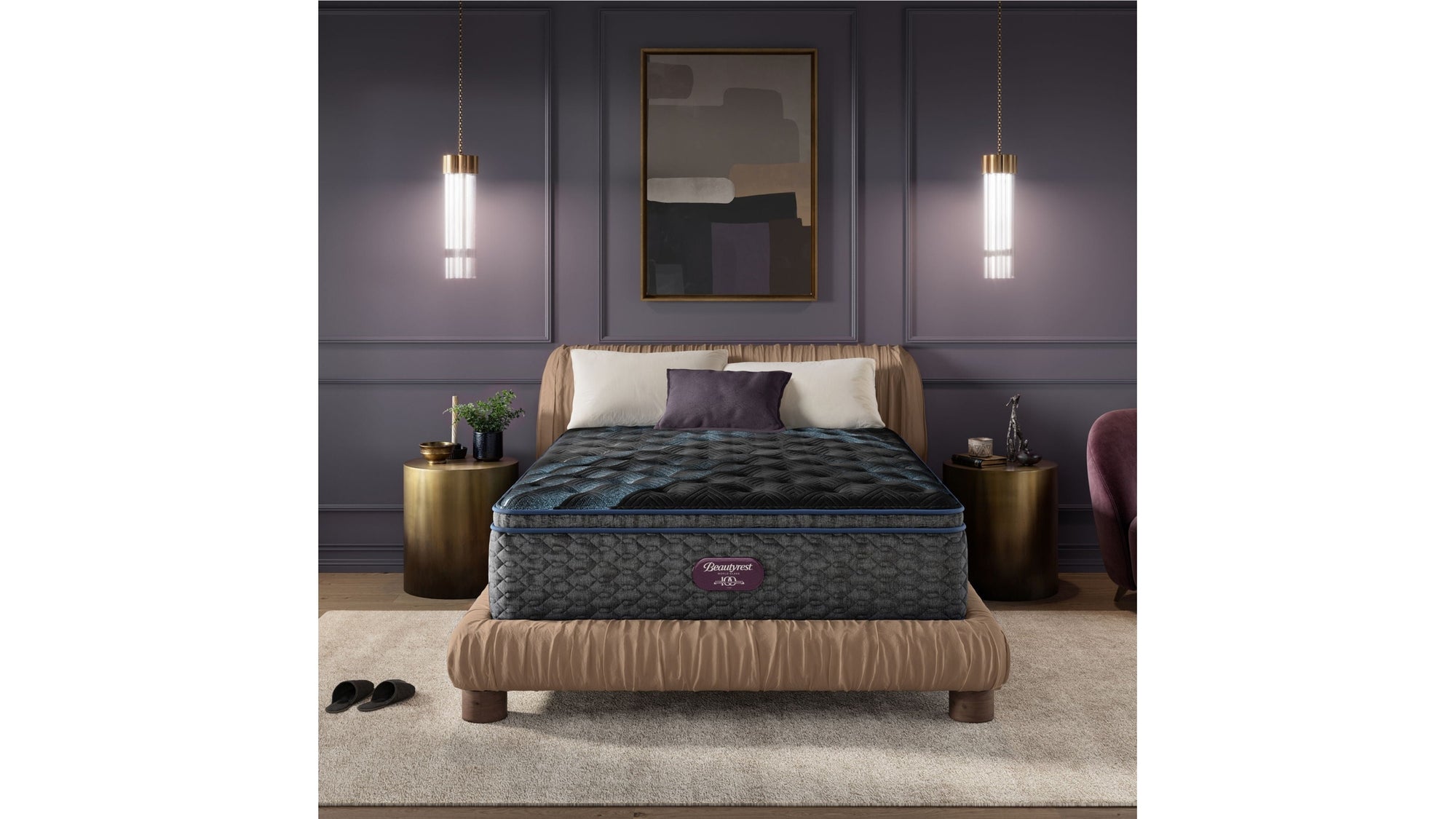 Beautyrest World Class - Level Four Plush Pillow Top Mattress