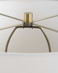 Mirah - Glass Table Lamp - Olive Green