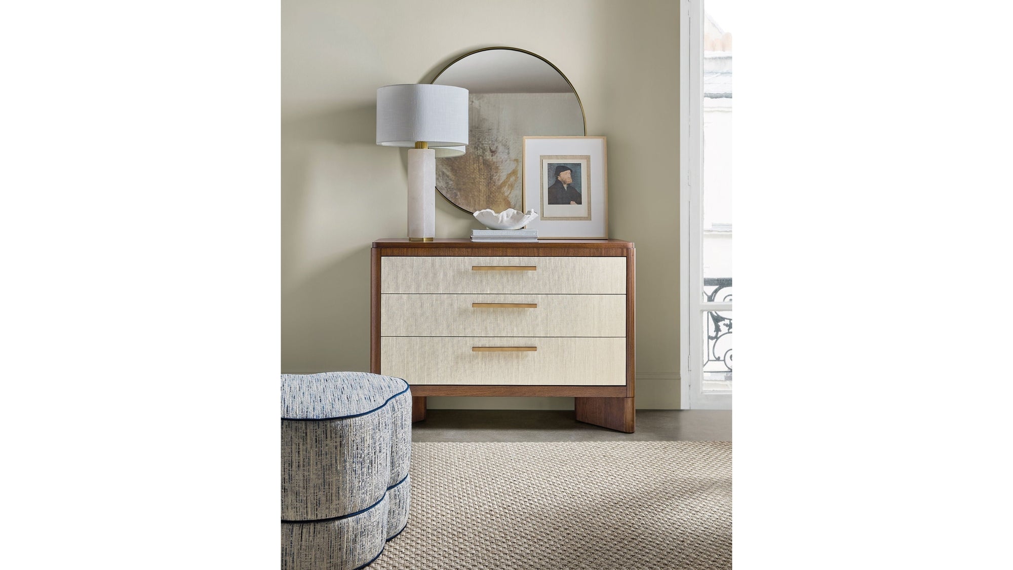 Eleana - Three Drawer Chest - Medium Wood