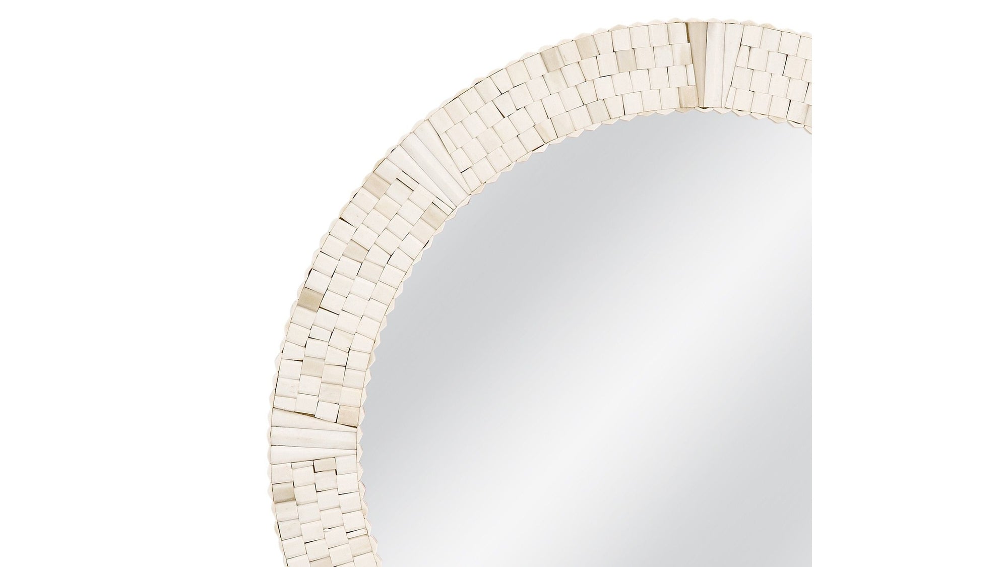 Getty - Wall Mirror - Cream
