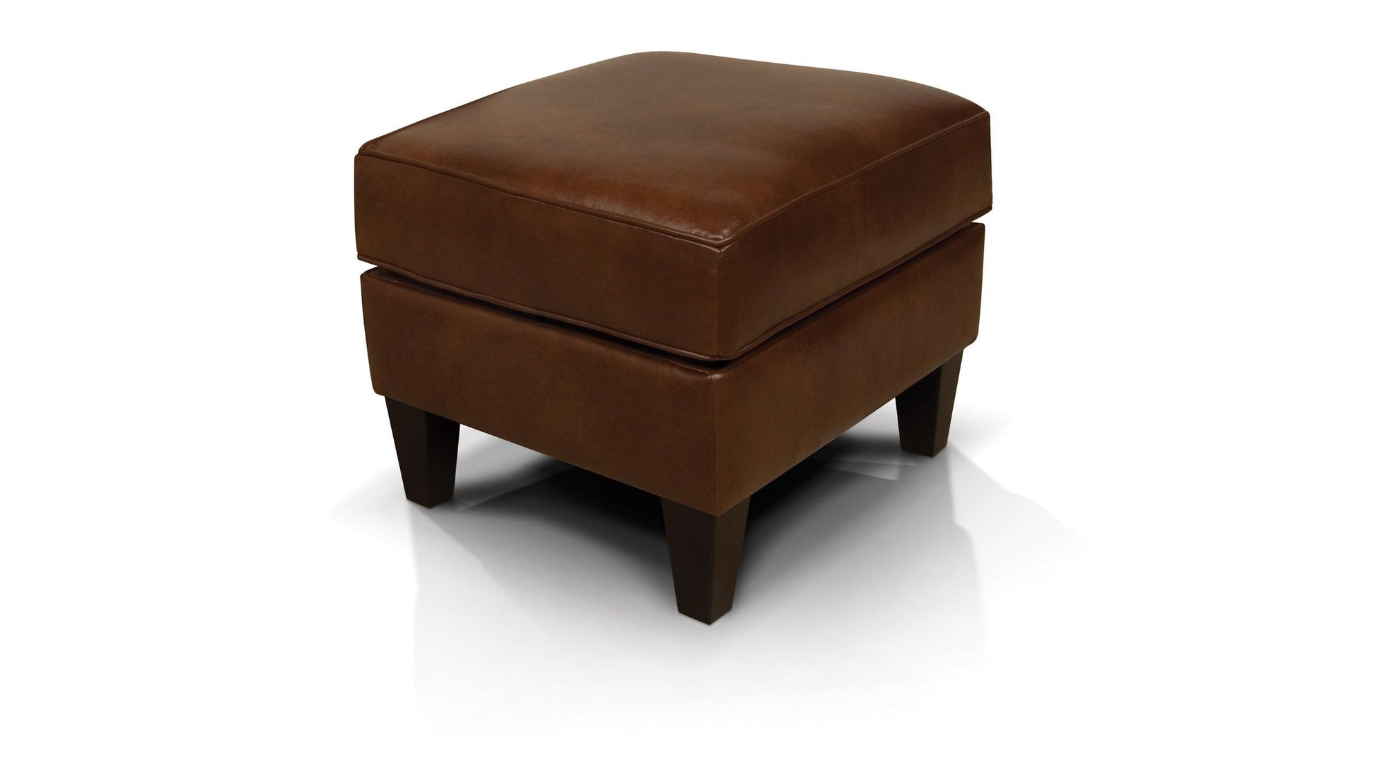 Louis - Leather Ottoman