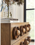 Commerce And Market - Knobby 3-Drawer Accent Chest - Light Brown