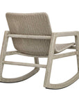 Sumba - Outdoor Wicker Rocking Chair - Gray