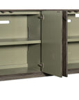 Melange - Fissured Entertainment Credenza - Dark Gray
