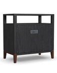 Waterfall - Nightstand - Black