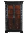 Charleston - Display Cabinet - Black