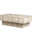 Kotoa - Bleached Coffee Table - White,Woodtone