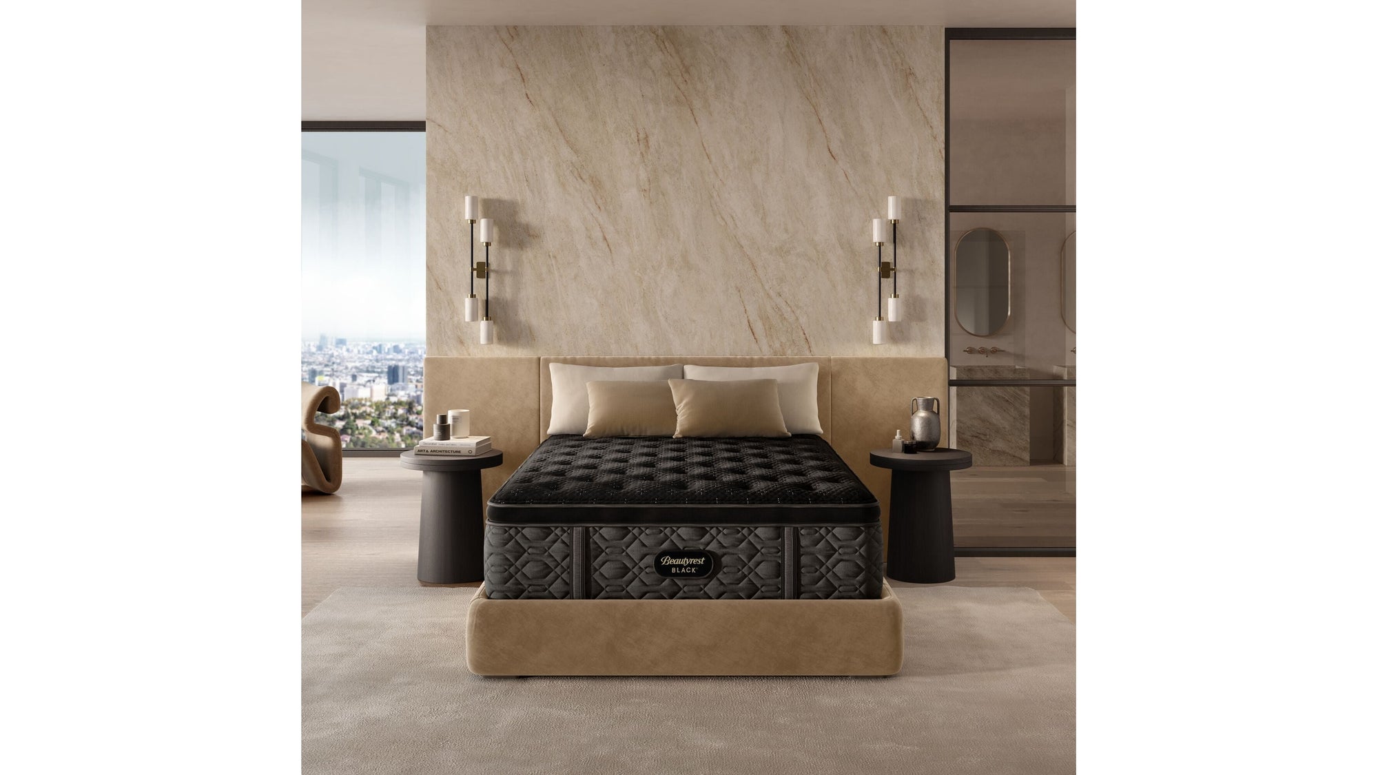 Beautyrest Black - 16.75" Series Three Plush Pillow Top Mattress