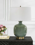 Nataly - Table Lamp - Aged Green