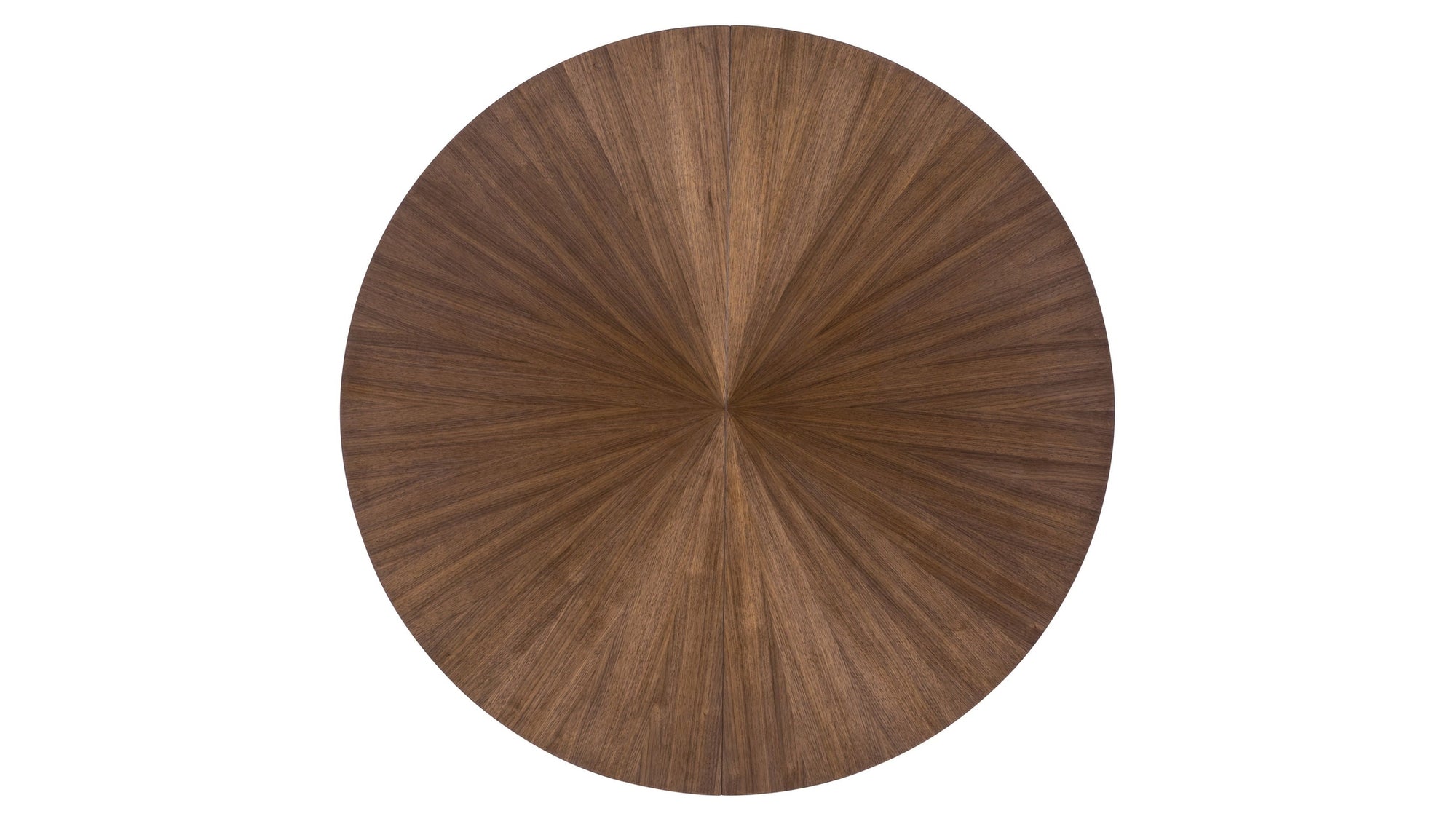 Eleana - Round Dining Table With One Leaf - Medium Wood