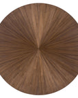 Eleana - Round Dining Table With One Leaf - Medium Wood