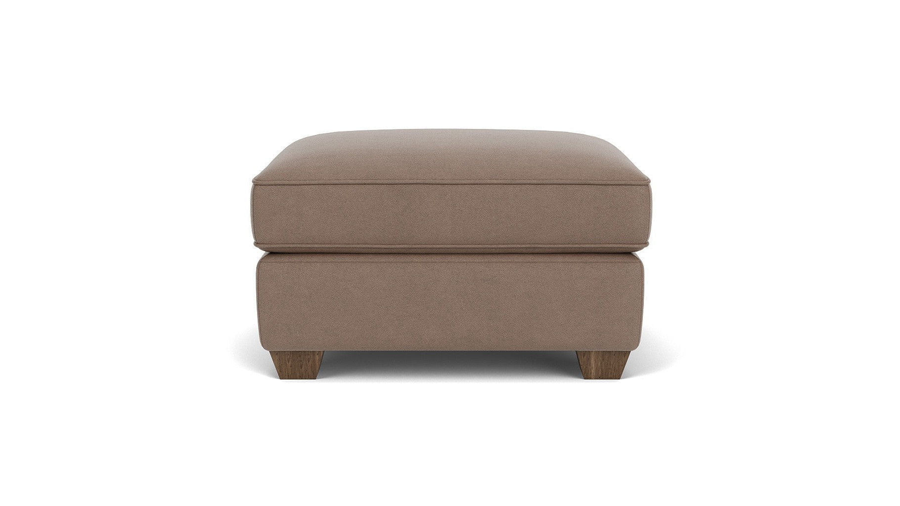 Carson - Ottoman, Heavy Thread Stitching