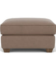 Carson - Ottoman, Heavy Thread Stitching