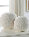 Capra - Ball Sheepskin Pillows (Set of 2)