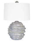 Waves - Blue & White Accent Lamp