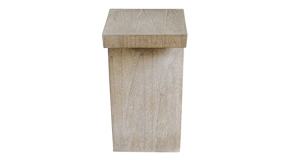Pruitt - Modern Accent Table - Woodtone