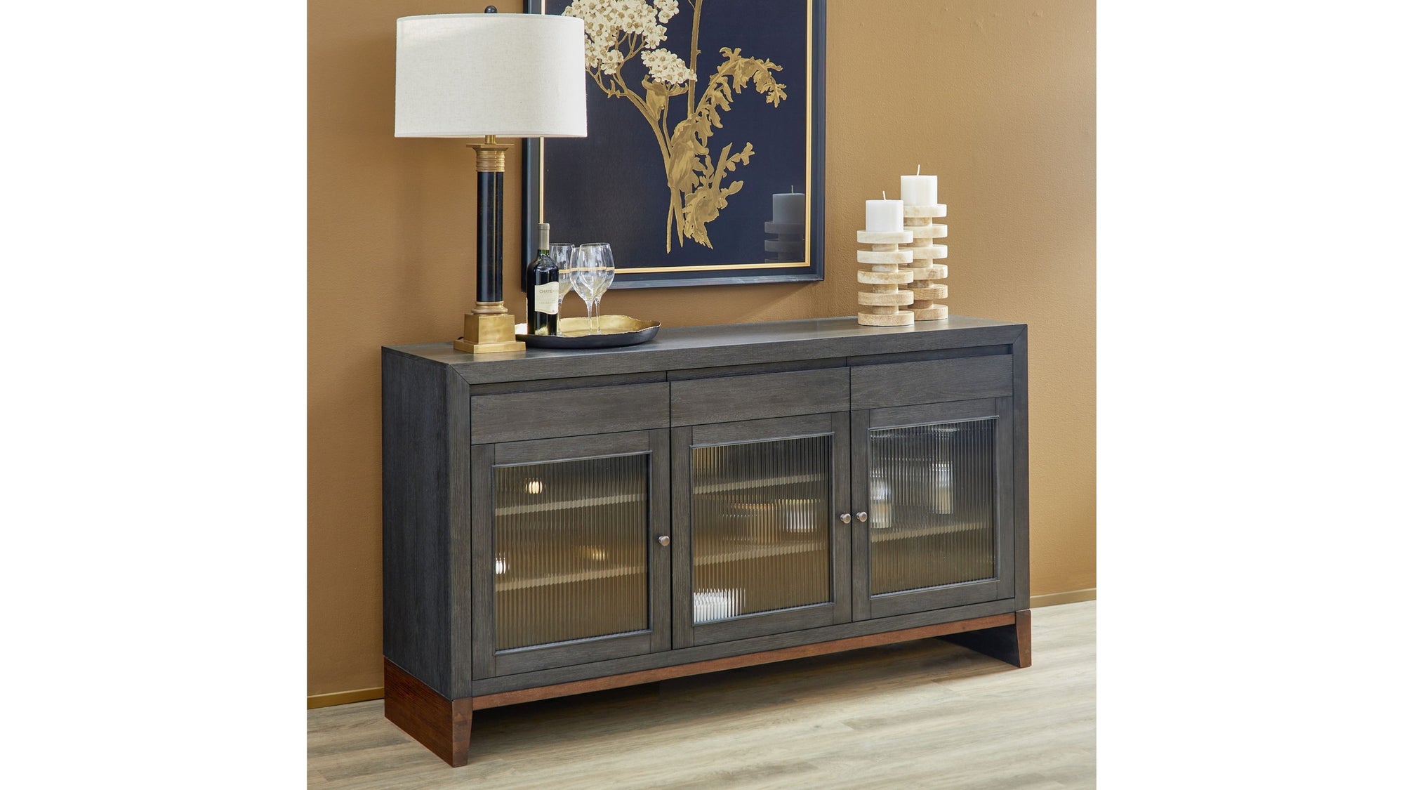 Waterfall - Buffet - Deep Ebony