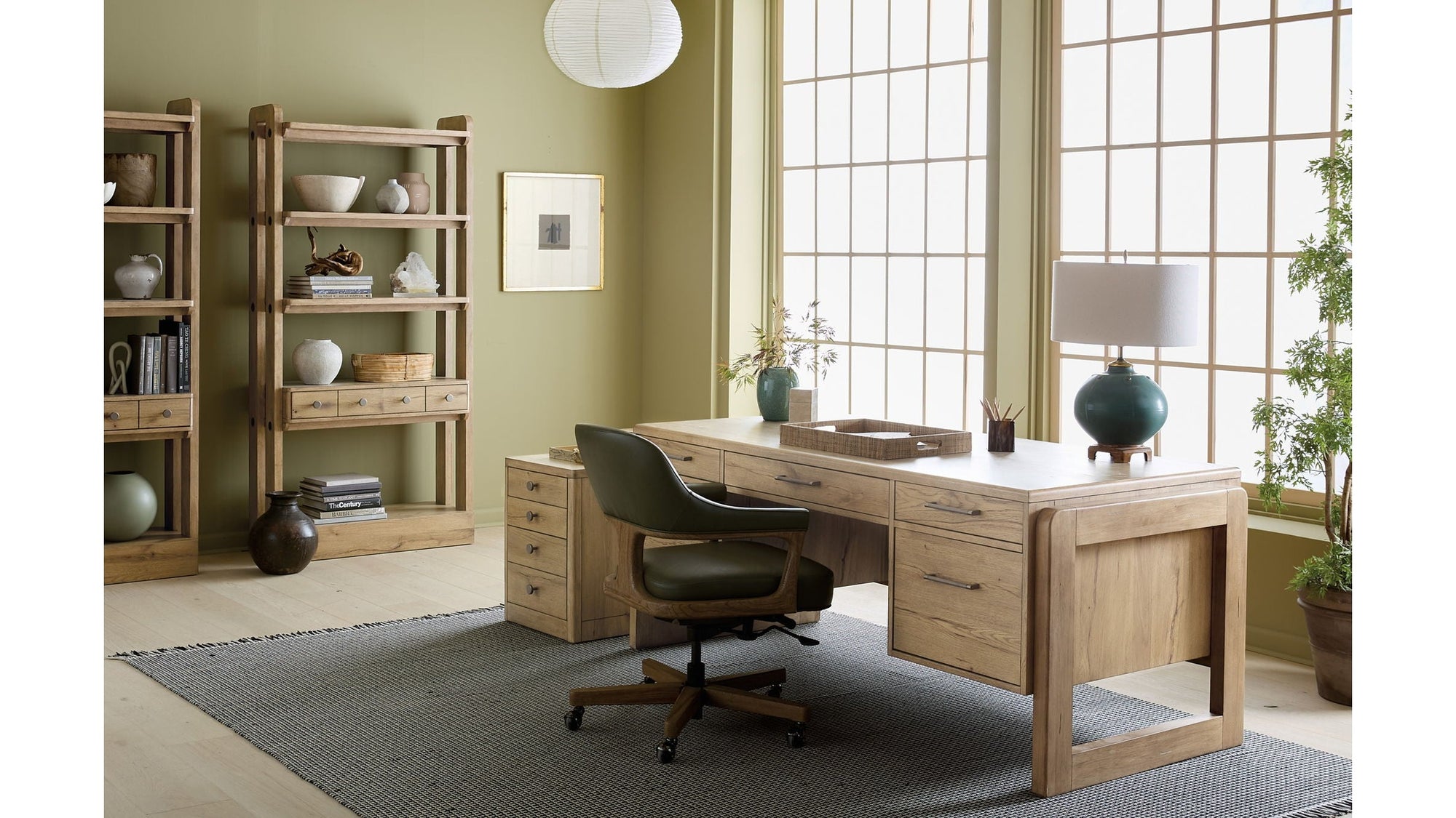 EC - Briar Executive Swivel Tilt Chair - Dark Green