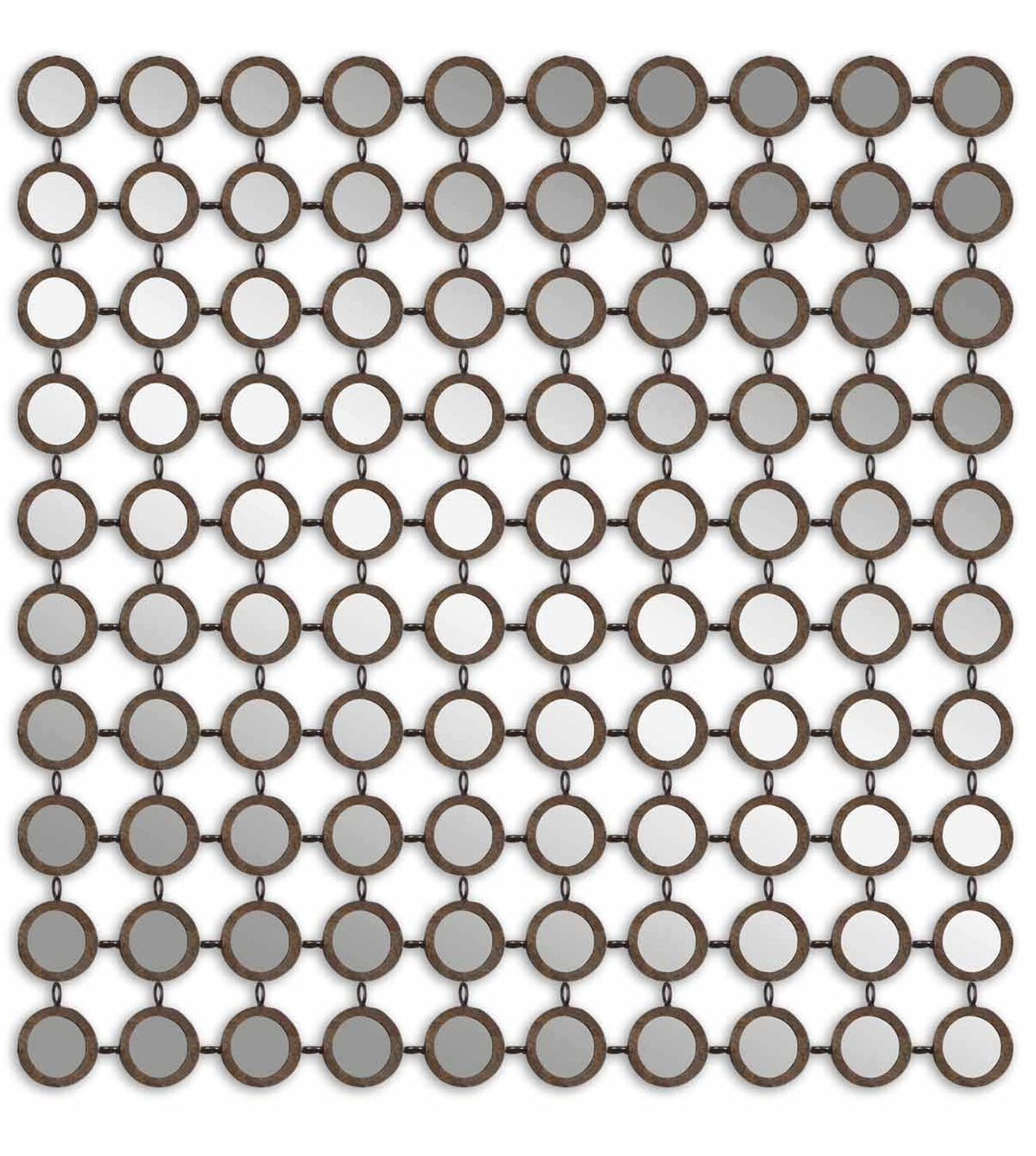 Dinuba - Mirror - Antique Silver Champagne