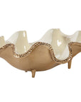Roff - Champagne Bowl Set - Beige / Gold