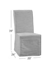 Mackie - Dining Chair - Silver