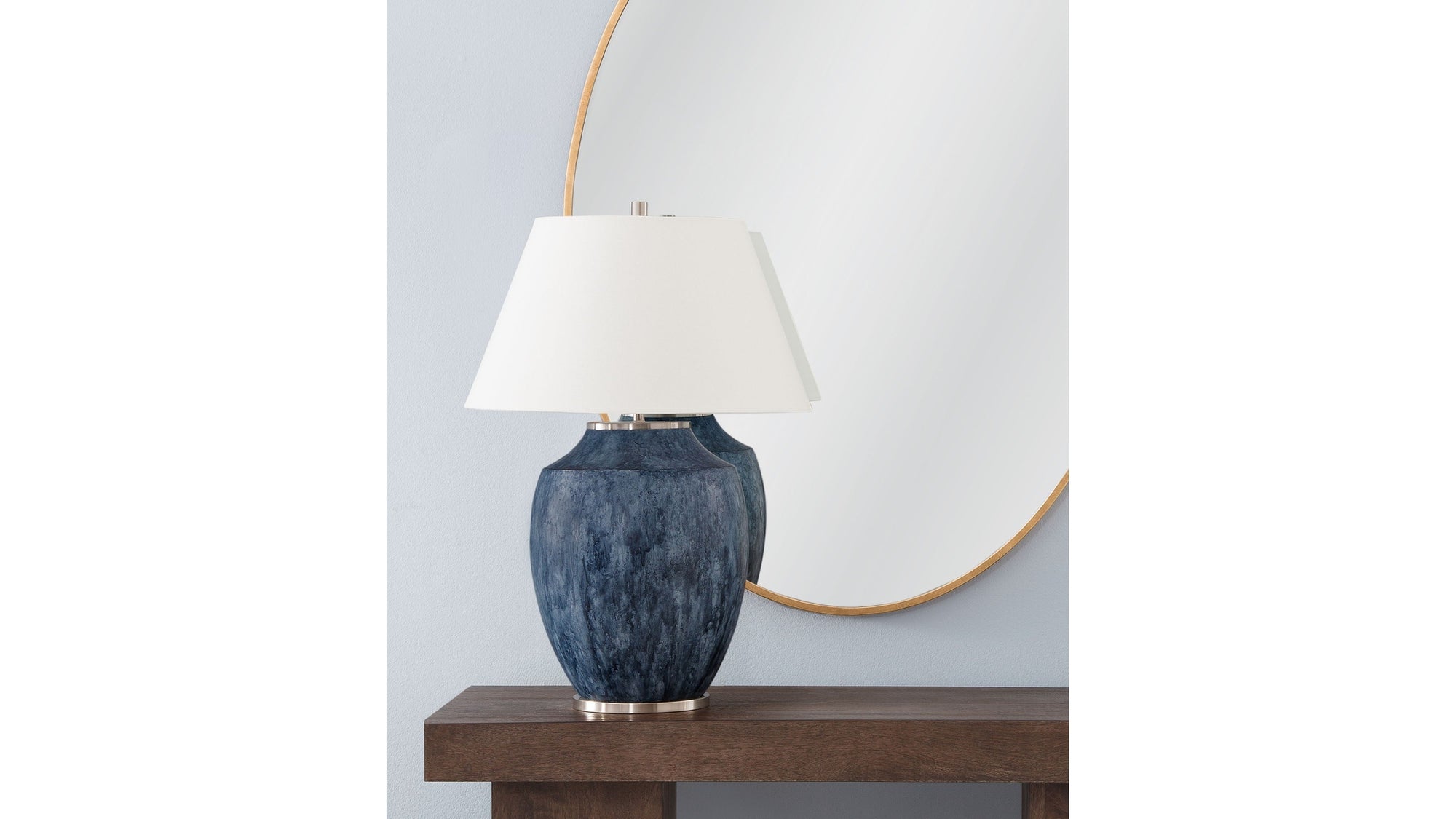 Ashe - Table Lamp - Blue
