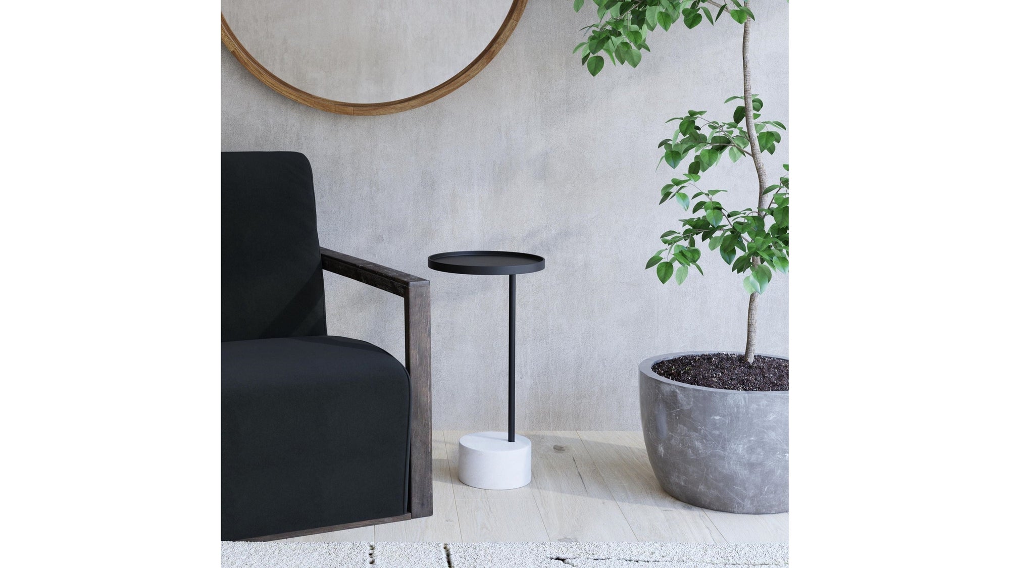 Banyan - Scatter Table - Black