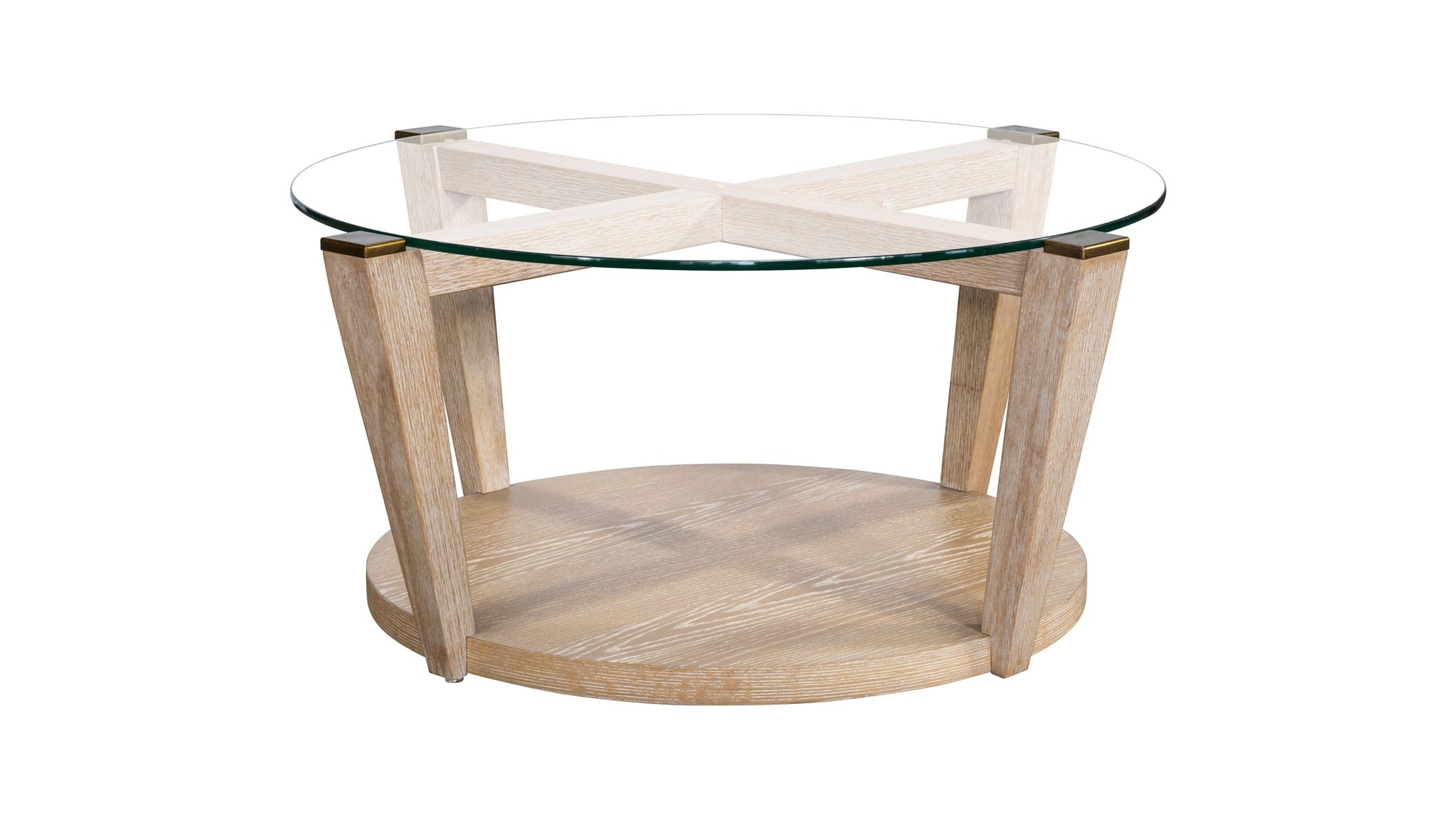 Dunes - Cocktail Table - Bleached Oak