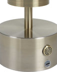 Auden - Rechargeable LED Accent Lamp - Brass,Gold