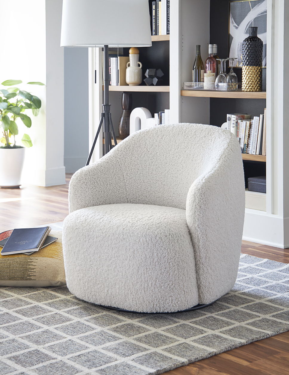 Downy - Club Chair - White