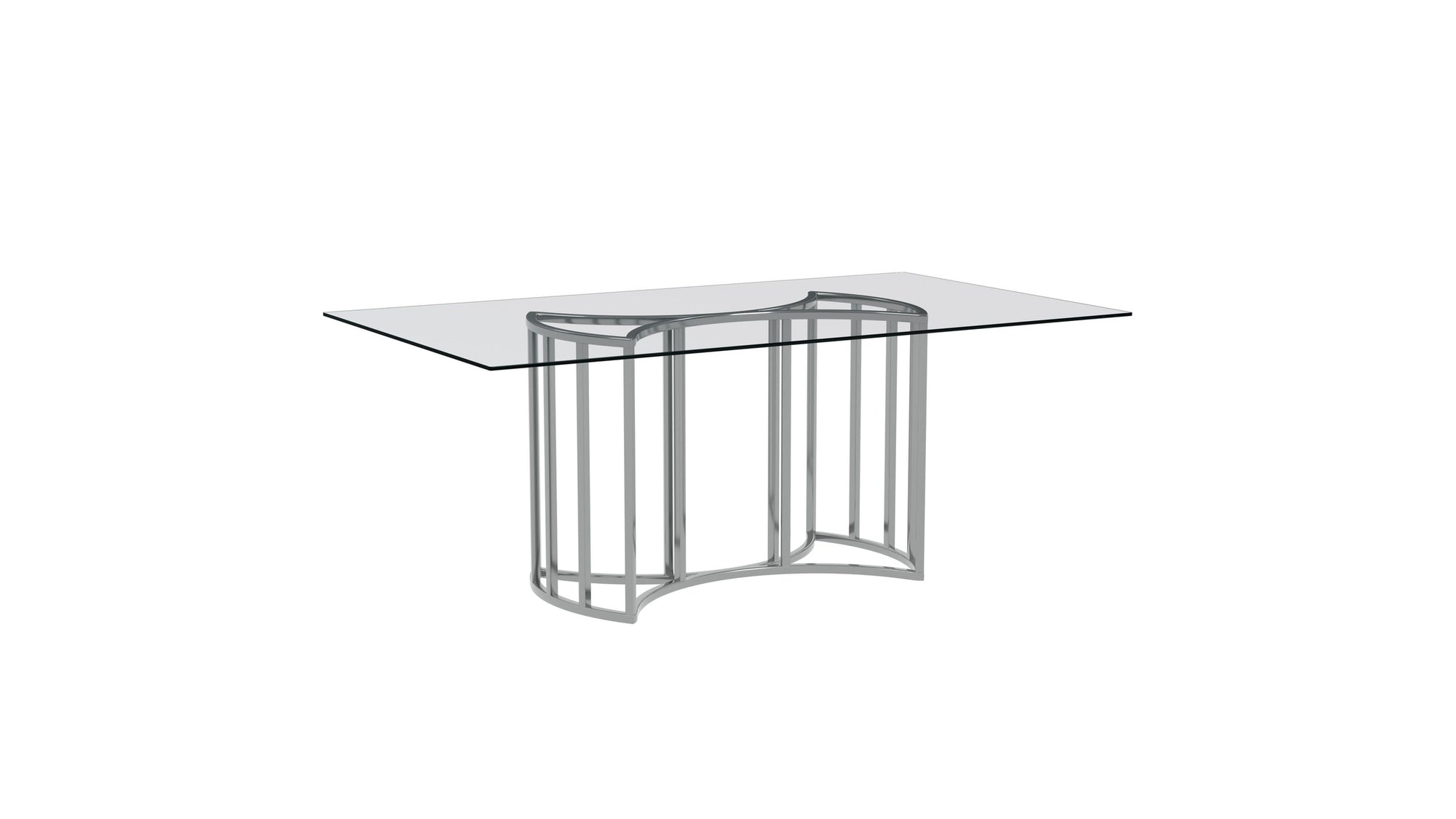 Sophia - Dining Table - Silver