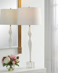 Helena - Slender Table Lamp - White