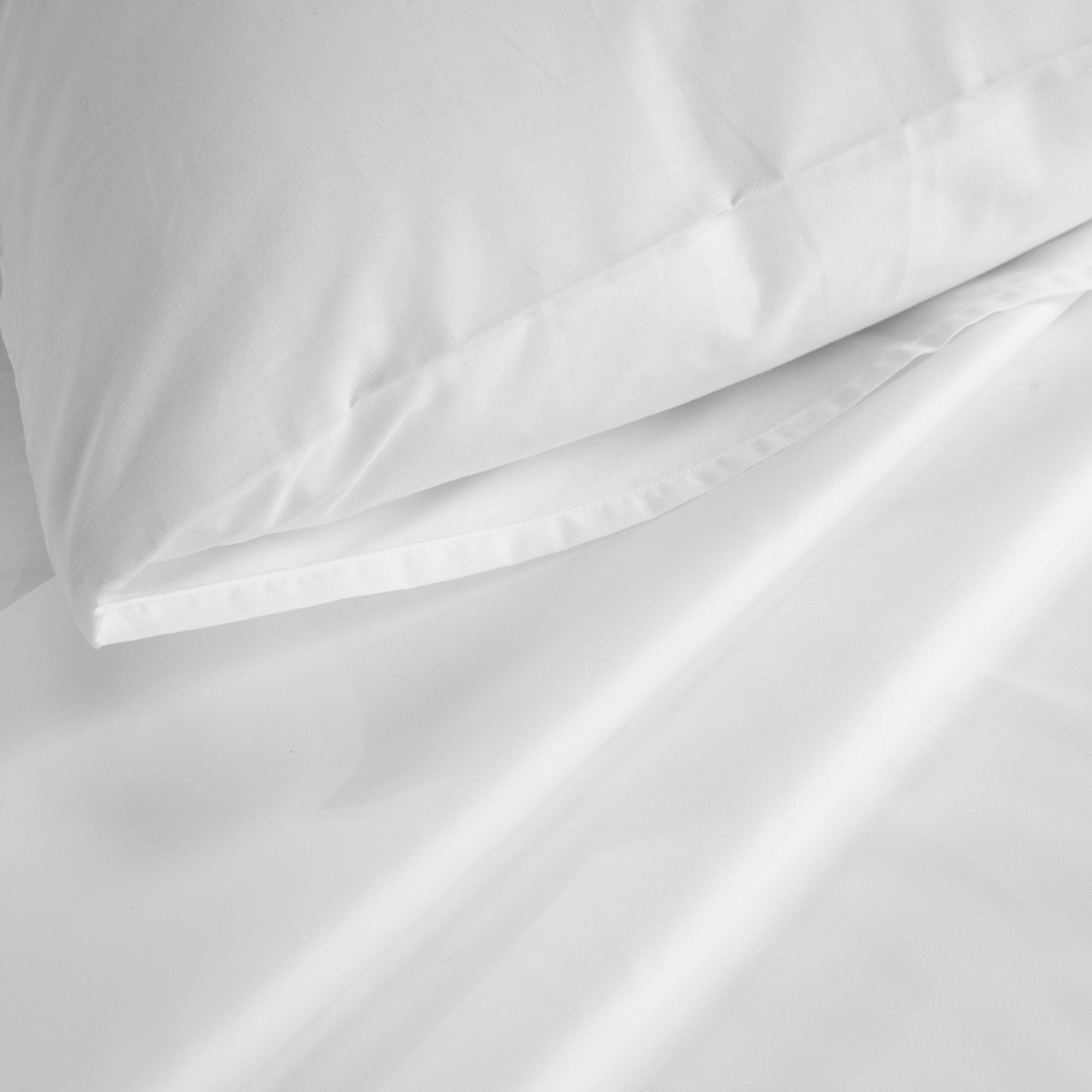 Vesper - Queen 350TC Sateen Sheet Set (Set of 4) - White